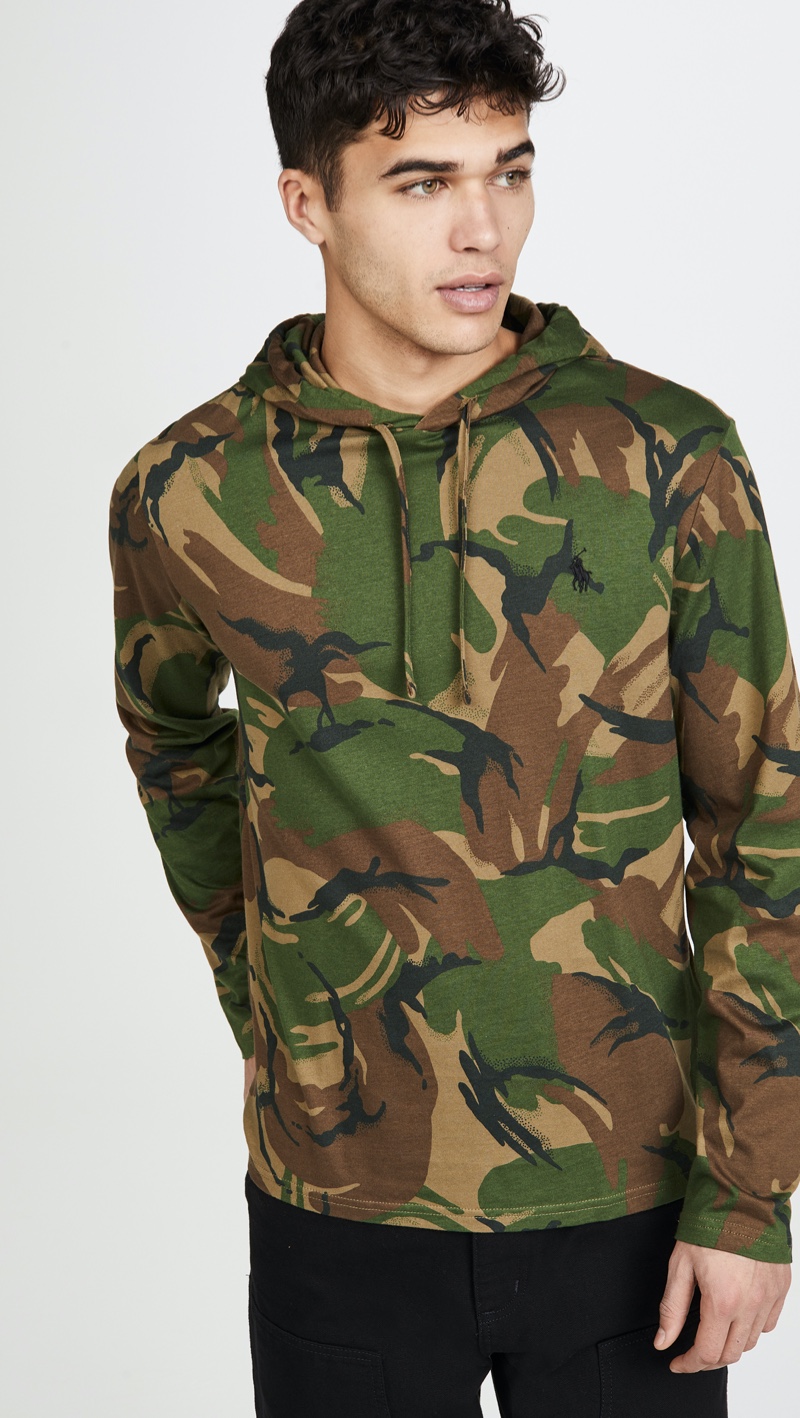 POLO Ralph Lauren Camouflage Hooded Tee