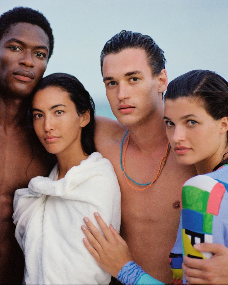 POLO Ralph Lauren takes to Bermuda for the season, reuniting with models Hamid Onifade and Jegor Venned.