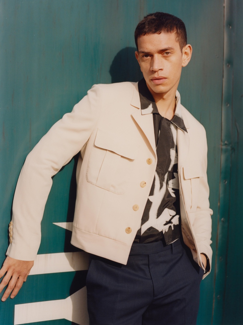 Raith Clarke & Rajeen Pinazo 2020 Farfetch Paul Smith Editorial