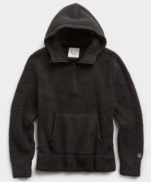 Polartec Sherpa Hoodie in Black Polartec Sherpa Hoodie in Black