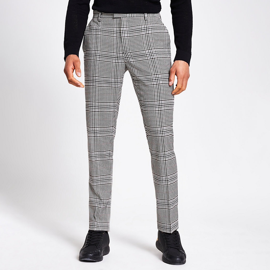river island black trousers