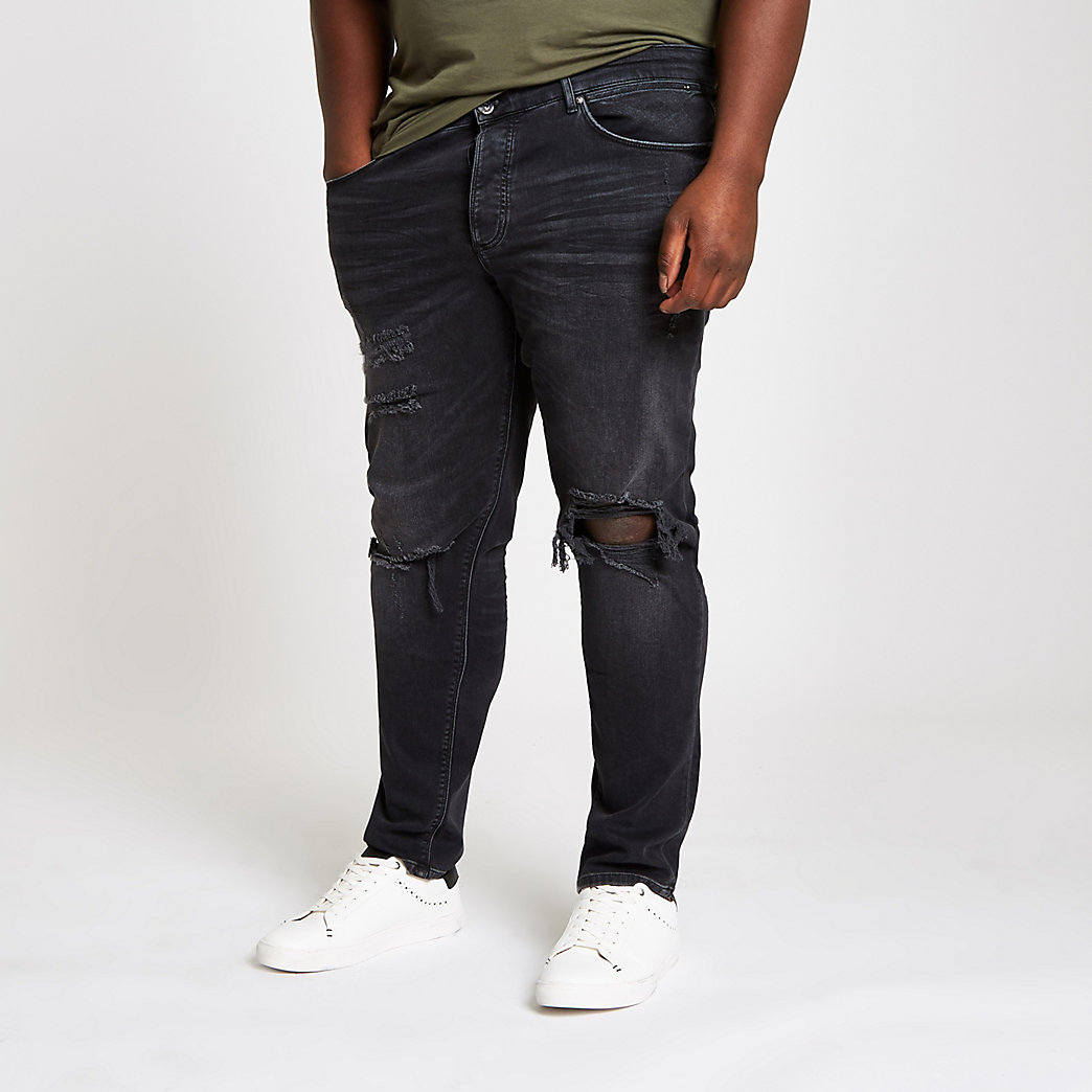 mens big and tall skinny jeans