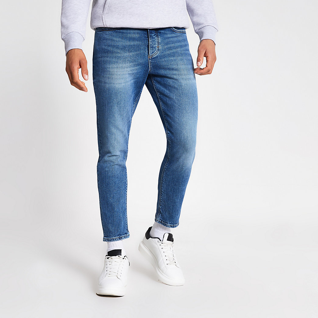 jeans cropped men