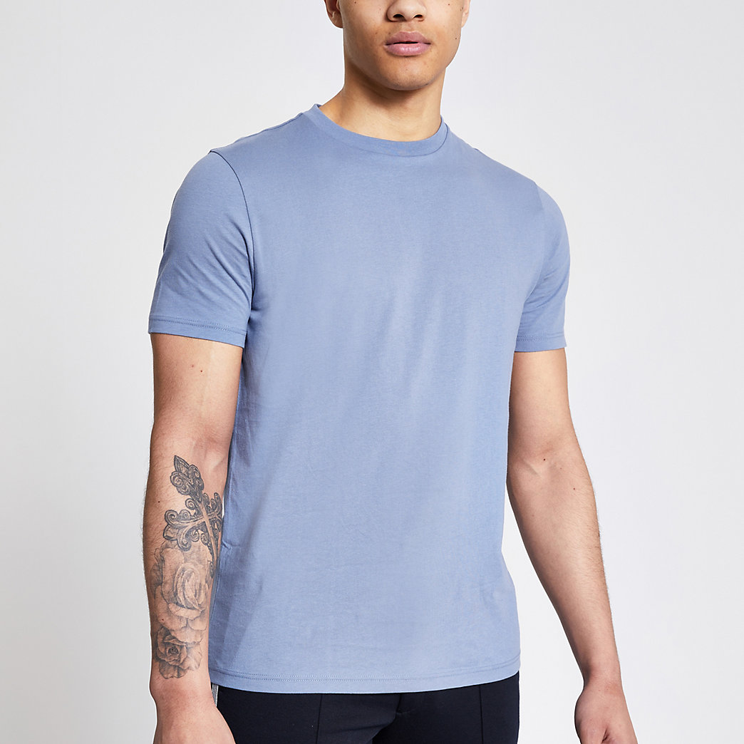 slim fit t shirts mens