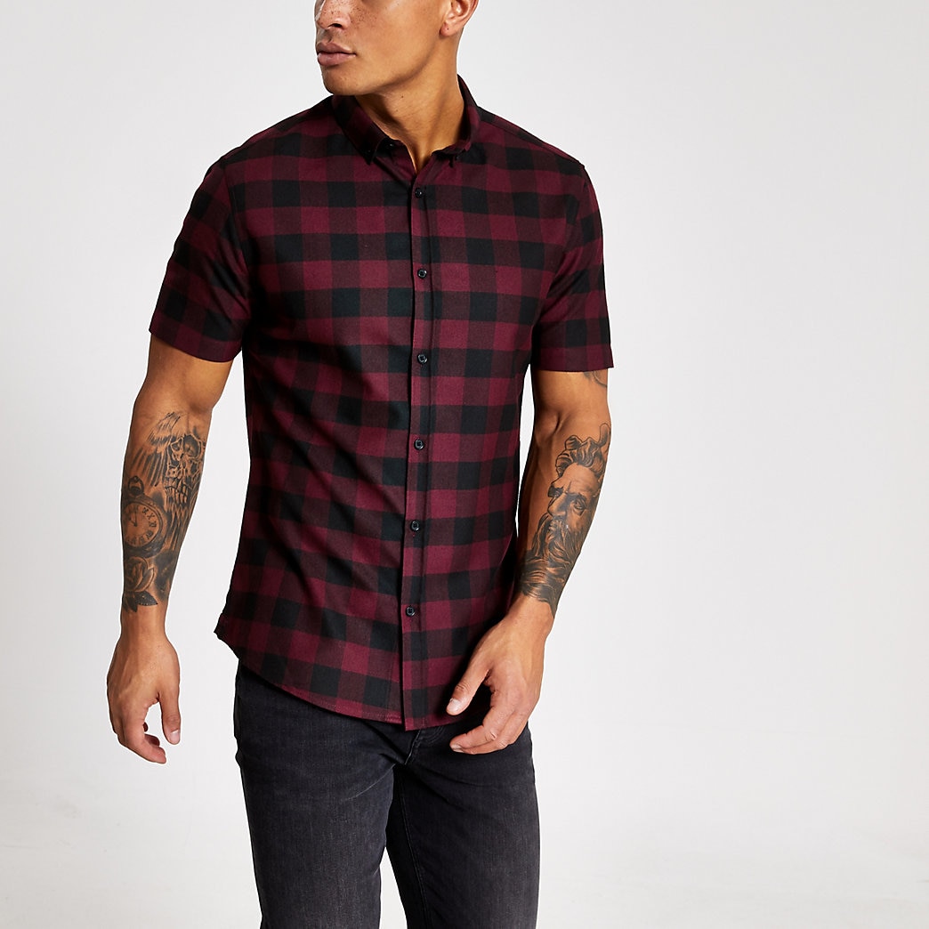 river island mens casual shirts