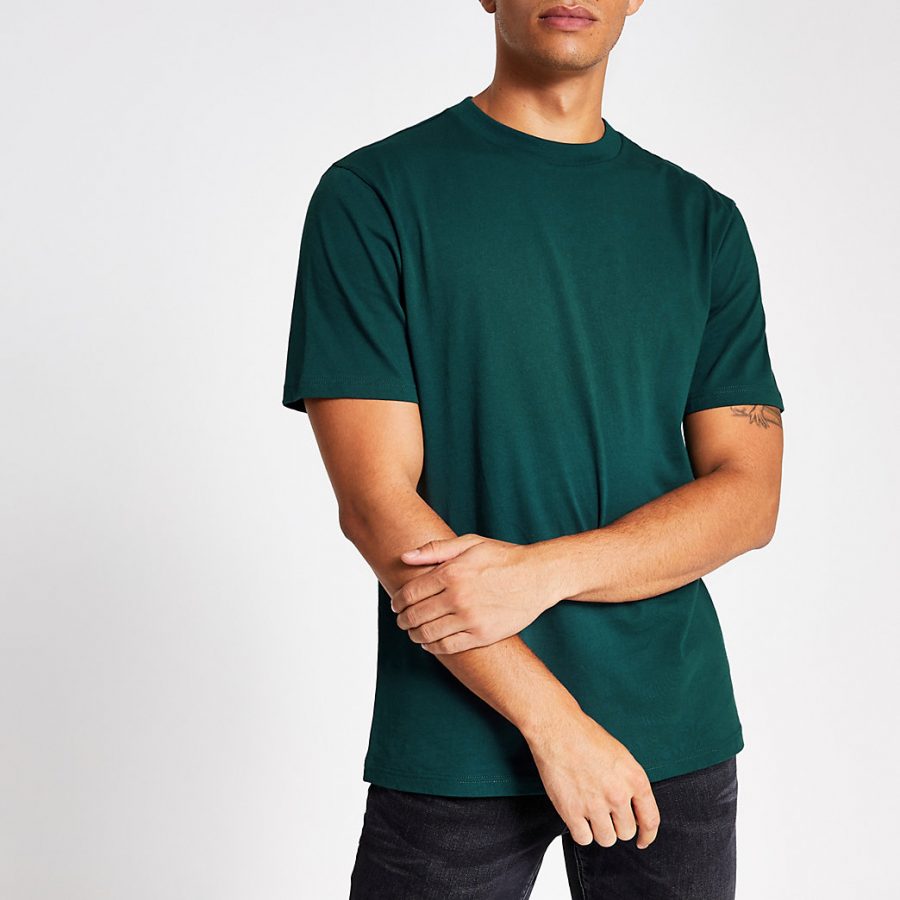 mens dark teal shirt