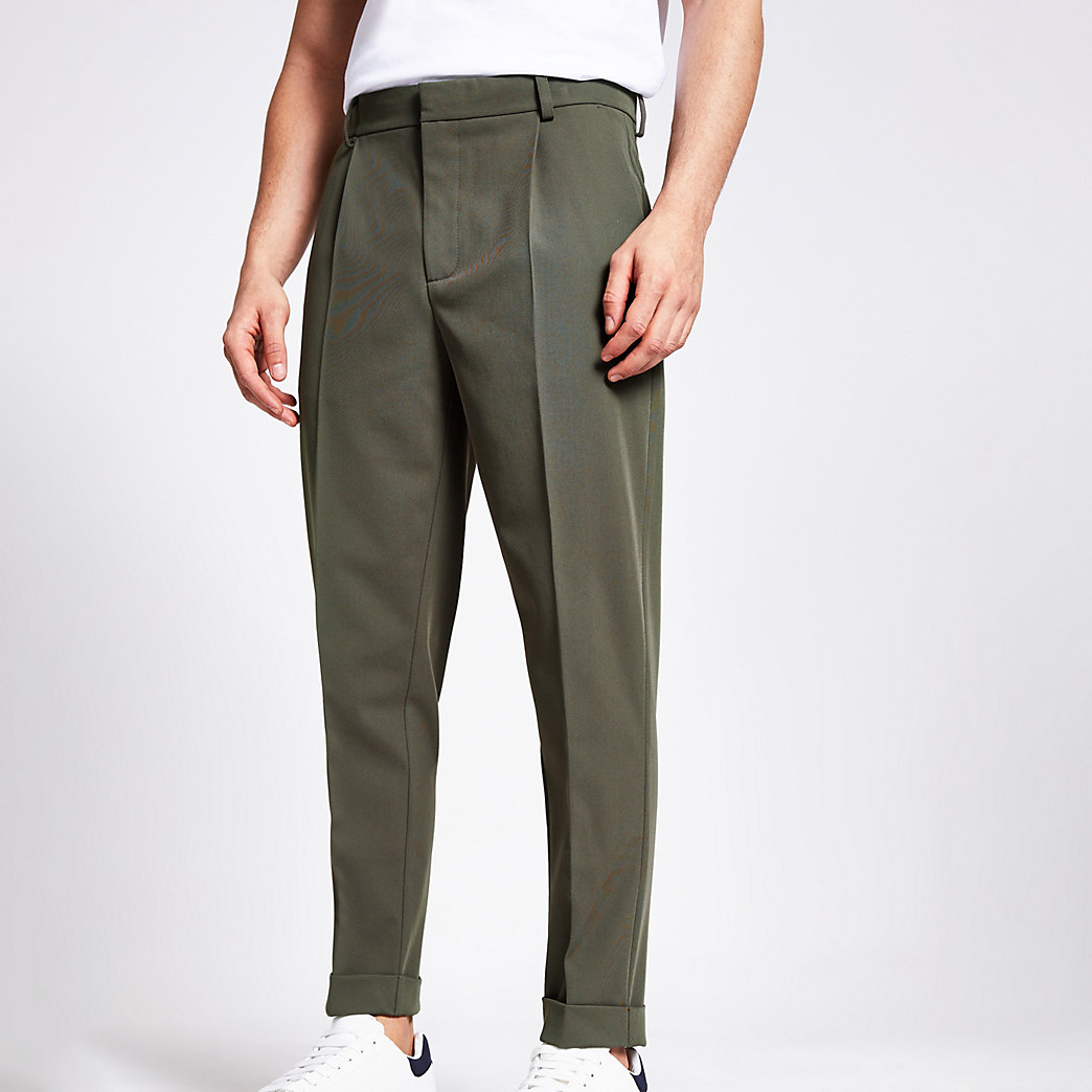 river island black trousers