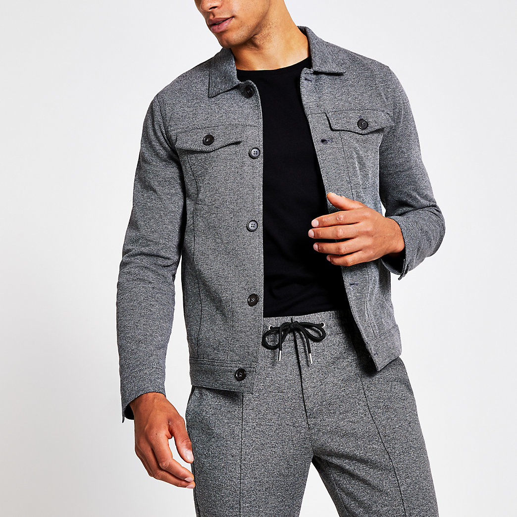 river island grey tracksuit