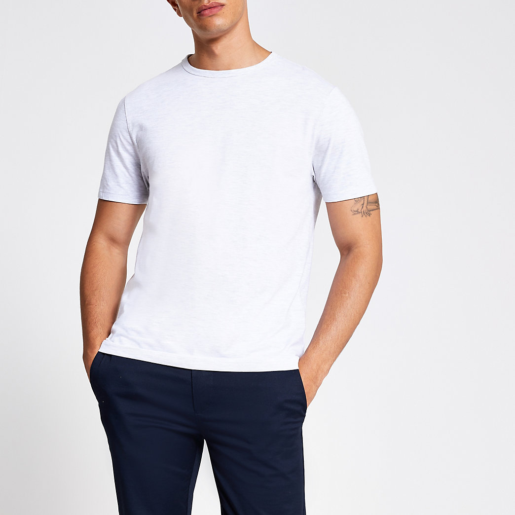 crew neck slim fit t shirt
