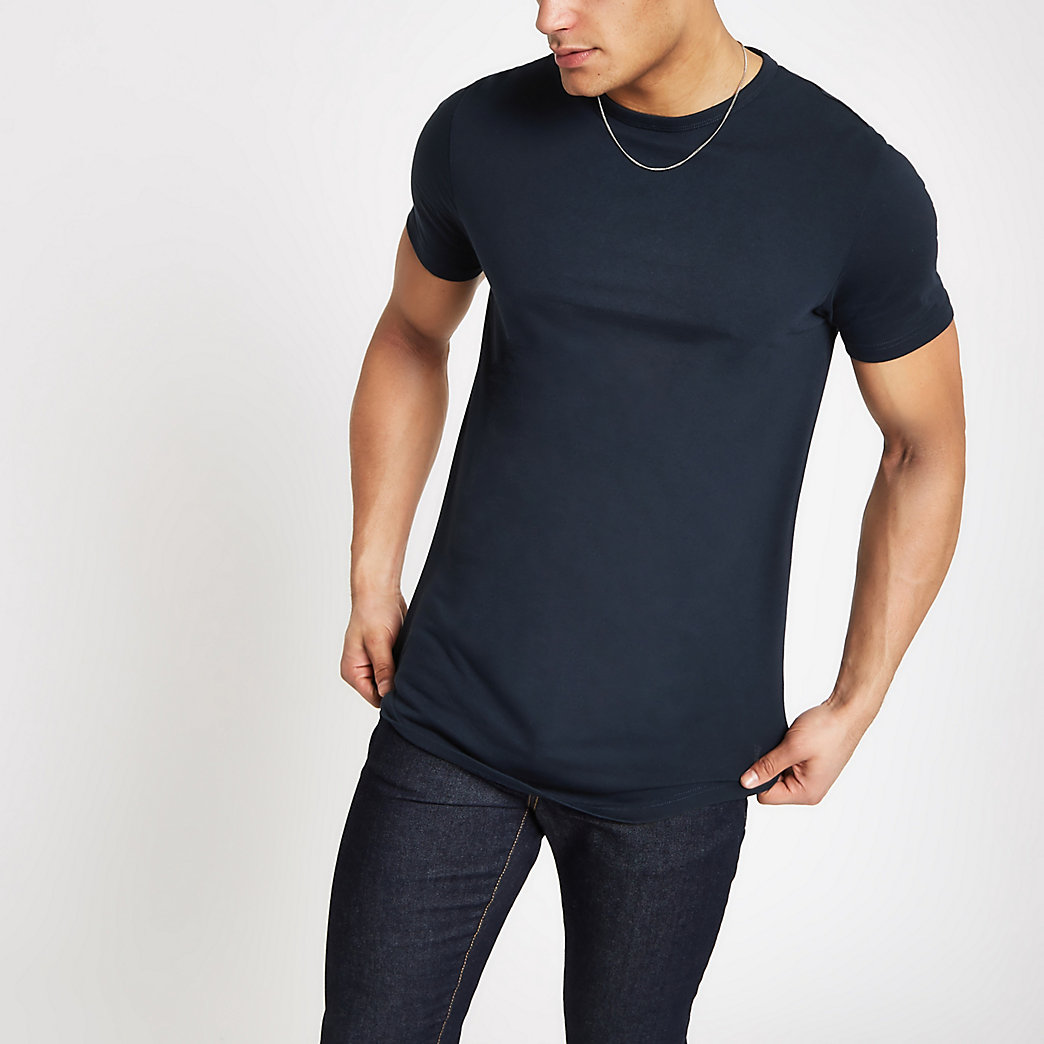 river island mens tee shirts