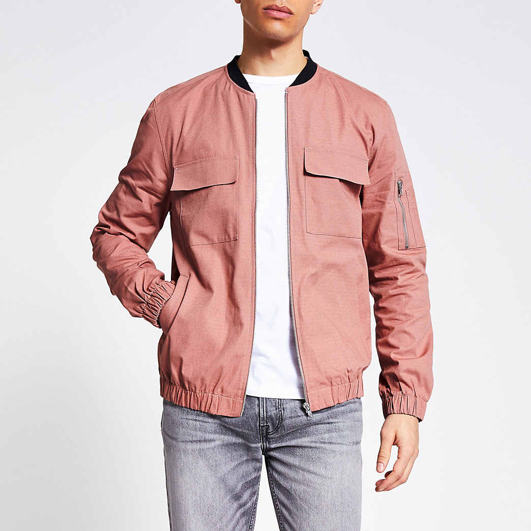 men's ripstop bomber jacket