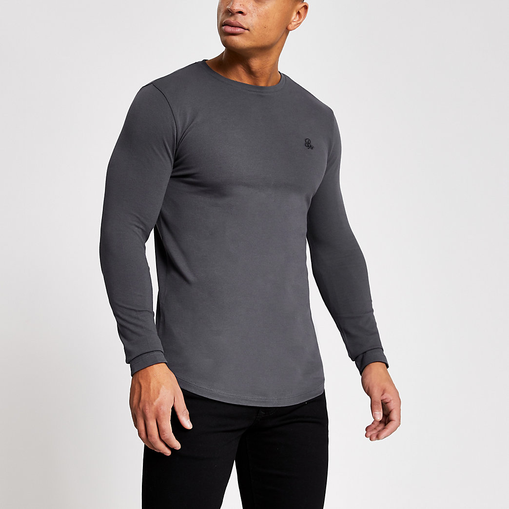 mens muscle fit shirt