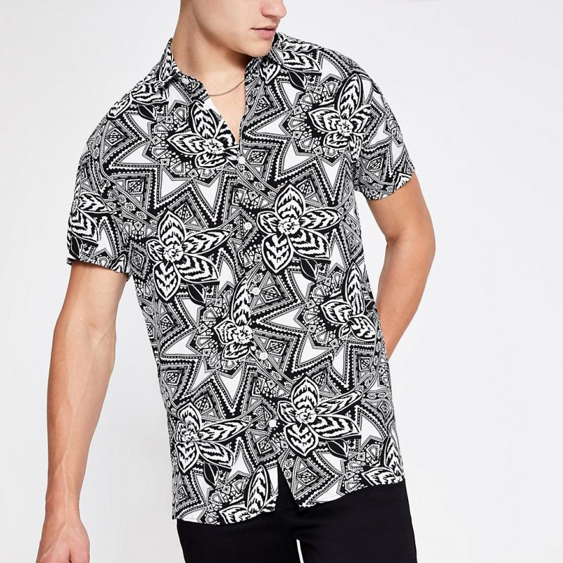 selected homme white shirt