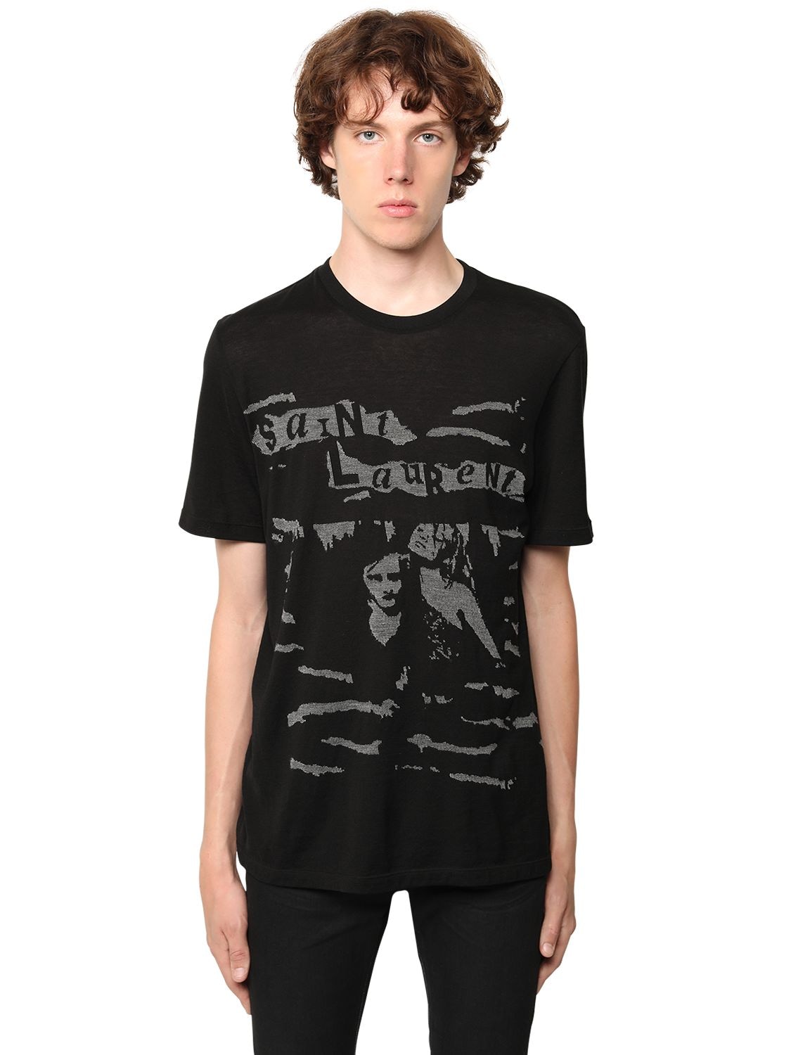 mens st laurent t shirt