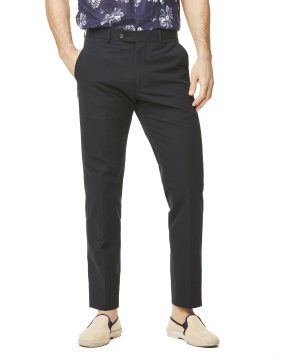 Seersucker Sutton Suit Trouser in Navy Seersucker Sutton Suit Trouser in Navy
