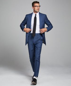 Sutton Stretch Tropical Wool Suit Jacket In Petrol Blue Sutton Stretch Tropical Wool Suit Jacket In Petrol Blue