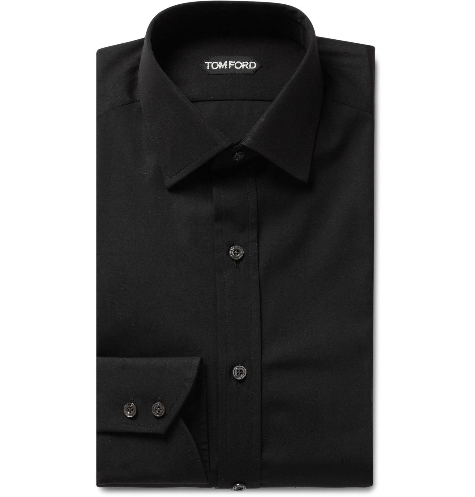 tom ford black dress shirt