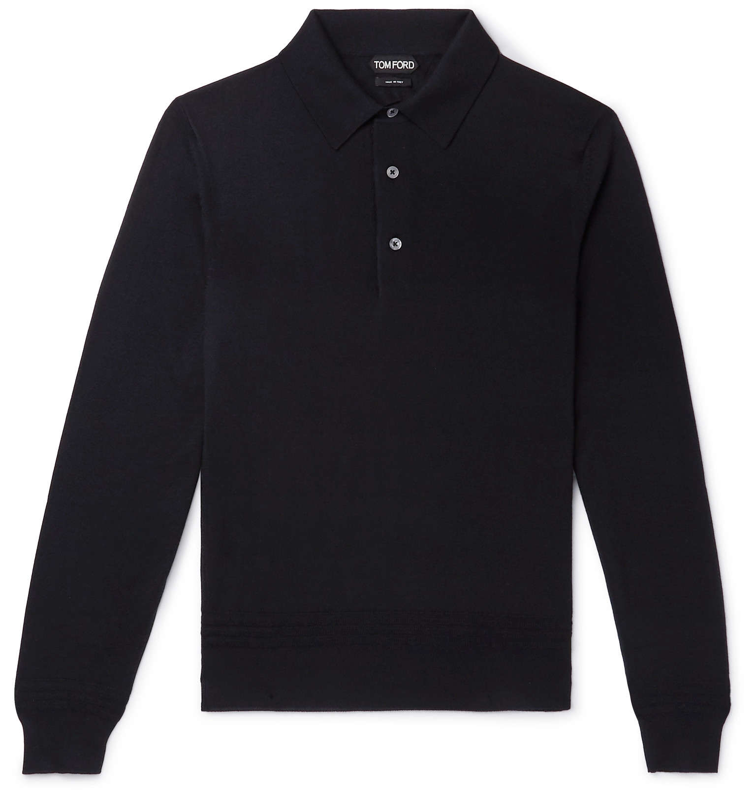 silk cashmere polo