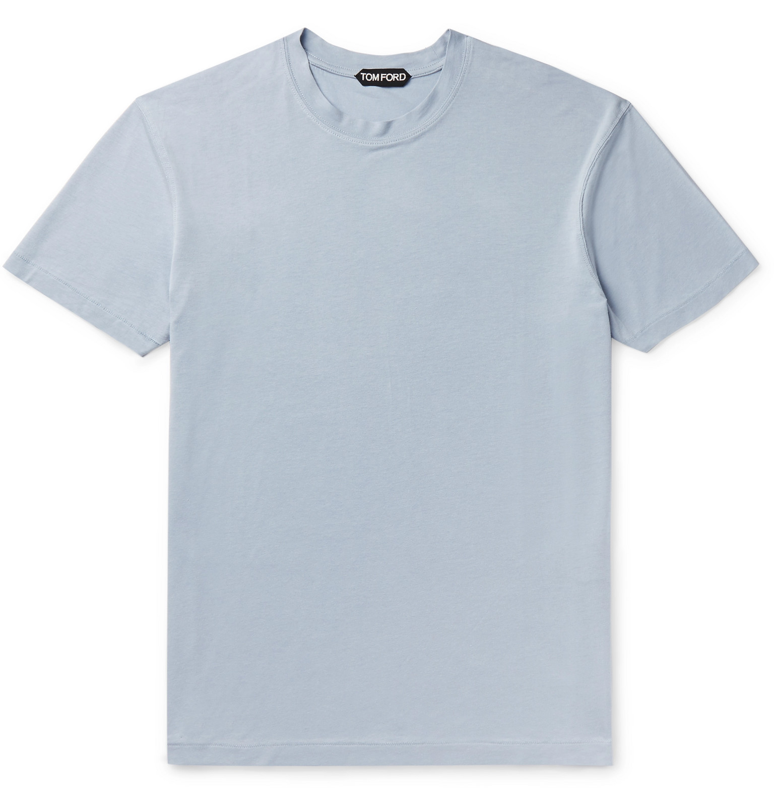 TOM FORD - Slim-Fit Lyocell and Cotton-Blend Jersey T-Shirt - Men ...
