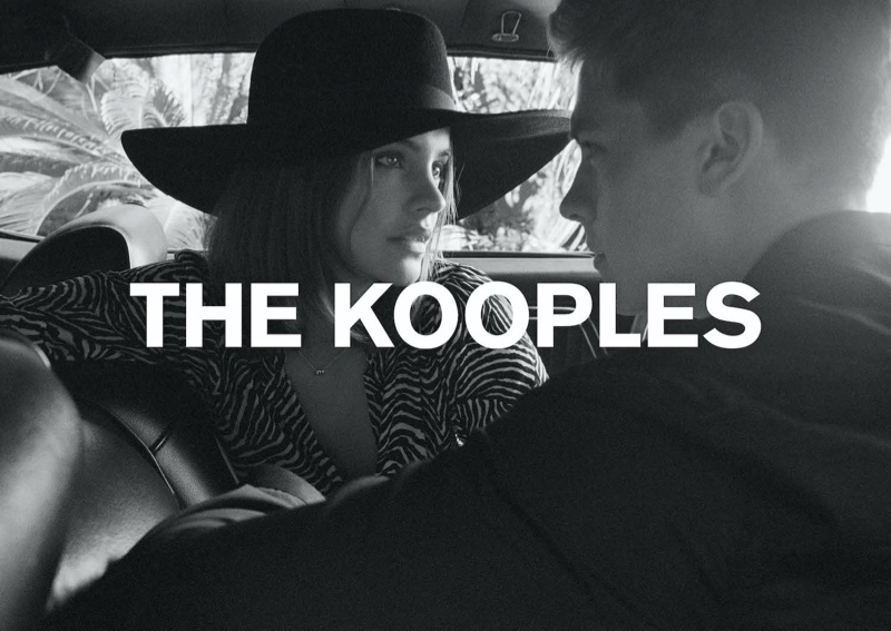 Barbara Palvin and Dylan Sprouse reunite with The Kooples for the brand's spring-summer 2020 campaign.