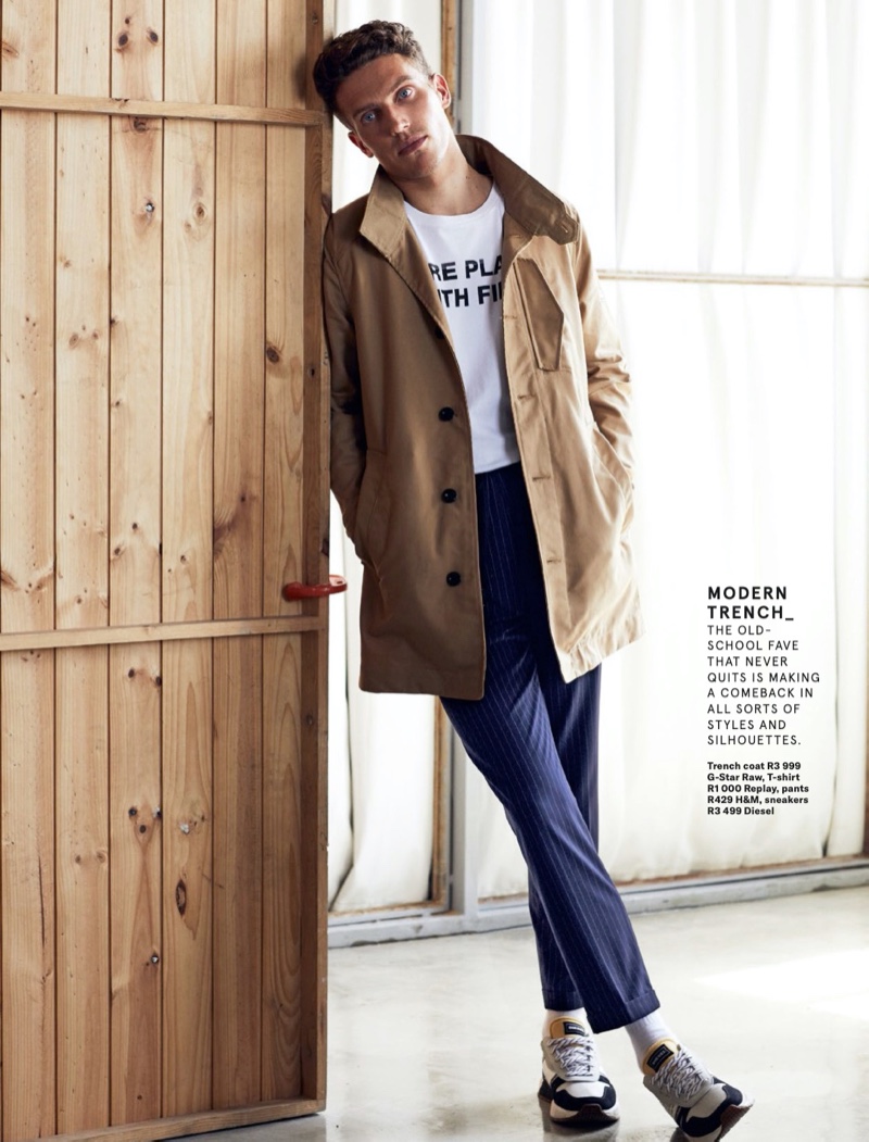 Gq trench coat sale