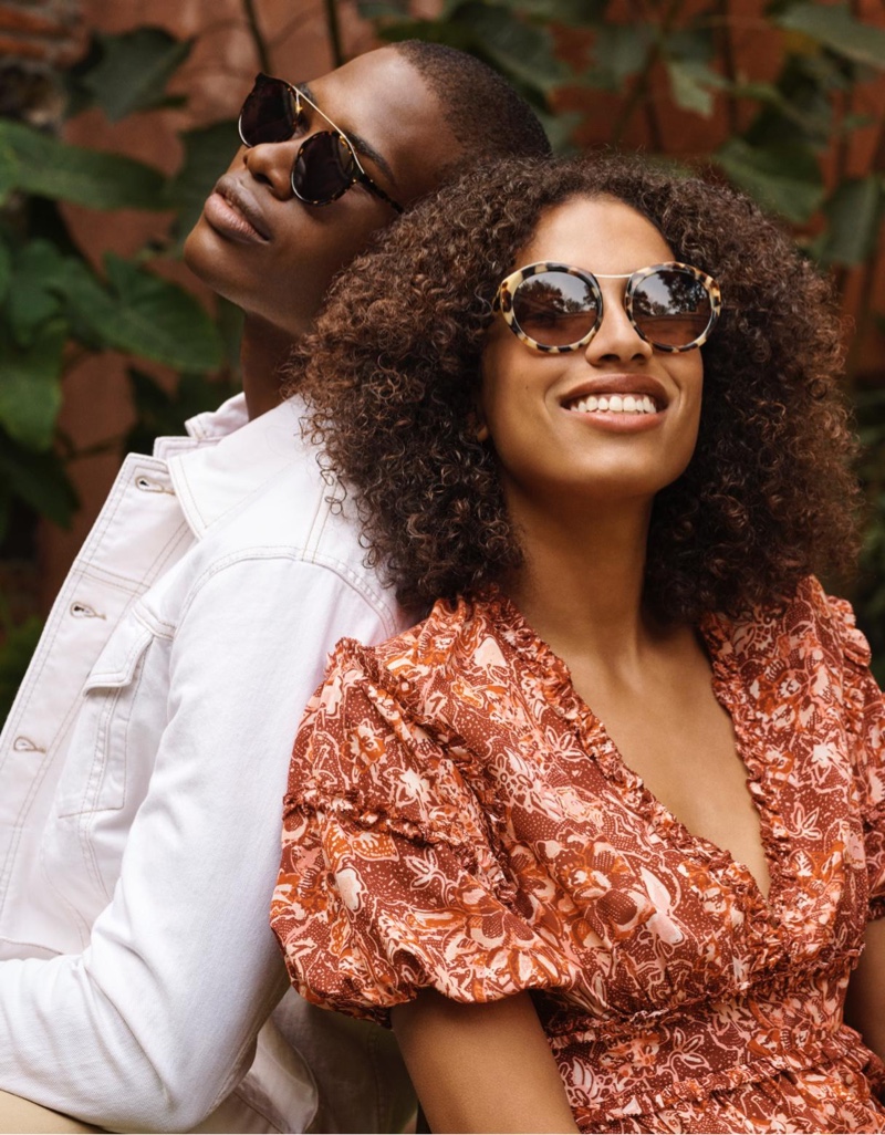 Sunny days are ahead with Warby Parker's Bettina (pictured left) and Cooper (pictured right) sunglasses.