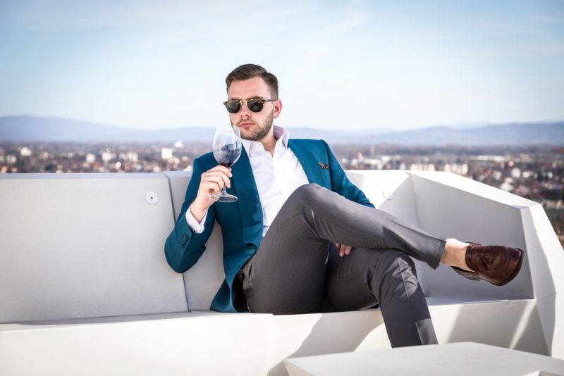 Wedding Guest Stylish Man