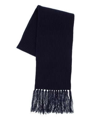 Wool Rib Knit Scarf Wool Rib Knit Scarf