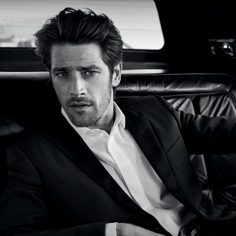 Vinnie Woolston reunites with Yves Saint Laurent for the new L'Homme Le Parfum fragrance campaign.