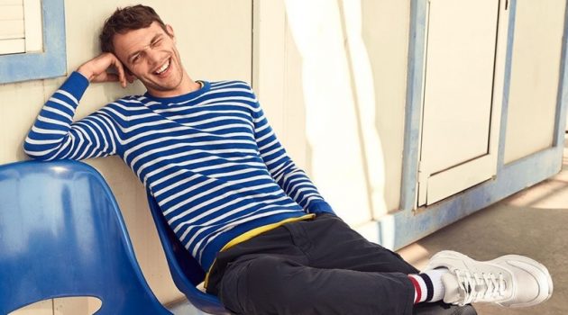 Guillaume Embraces Everyday Fashions for s.Oliver Spring '20 Campaign All smiles, Guillaume Babouin stars in s.Oliver's spring-summer 2020 campaign.