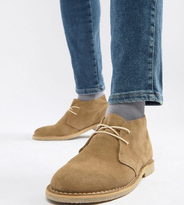 wide fit desert boots womens