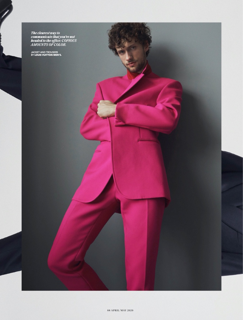 Alix Goes Sartorial in Fresh Fits for Esquire
