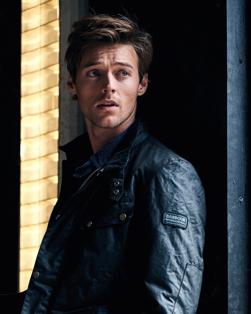 Barbour International taps Robbie Wadge as the stars of its spring-summer 2020 campaign.