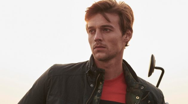 Robbie Embraces Moto Style for Barbour International Spring '20 Campaign Robbie Wadge links up with Barbour International as the star of its spring-summer 2020 campaign.
