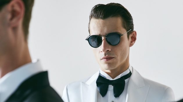 French model Adrien Sahores is a dapper vision for Damat Tween's spring-summer 2020 campaign.