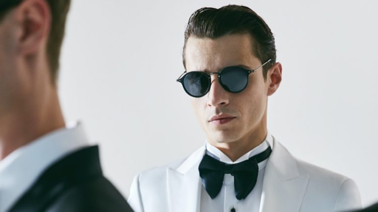 French model Adrien Sahores is a dapper vision for Damat Tween's spring-summer 2020 campaign.