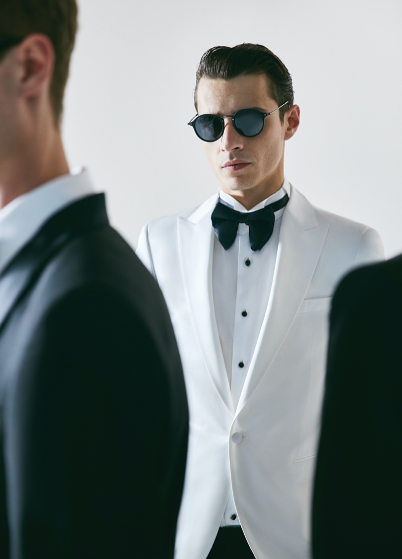 French model Adrien Sahores is a dapper vision for Damat Tween's spring-summer 2020 campaign.