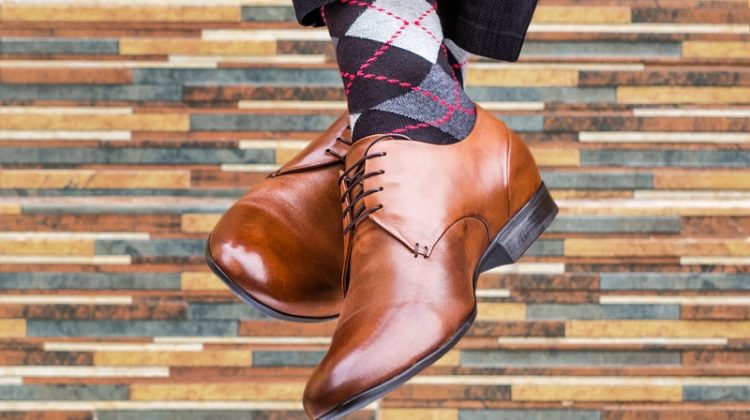 Dress Shoes Socks Man Pants