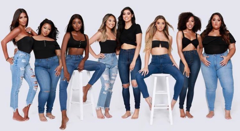 Fashion Nova Jeans Models Diverse