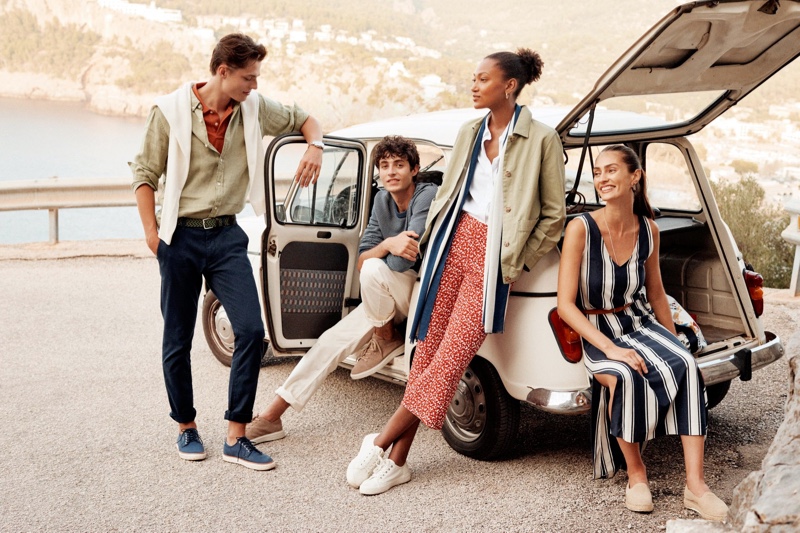 GANT enlists Brodie Scott, Oscar Kindelan, Nur Hellmann, and Marine Deleeuw as the stars of its spring-summer 2020 campaign.