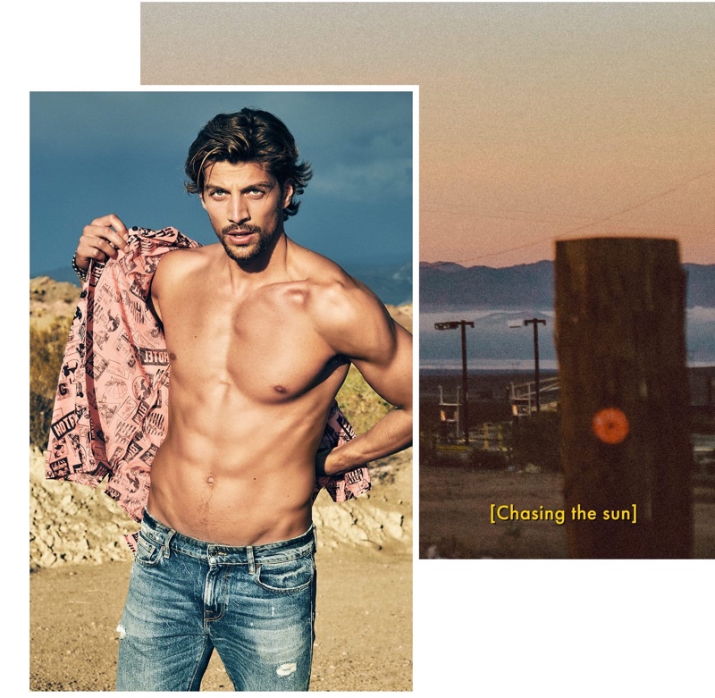 Simone Susinna goes shirtless for GUESS' spring-summer 2020 campaign. » Mojave: Mattia, Simone + More Star in GUESS Spring '20 Campaign Simone Susinna goes shirtless for GUESS' spring-summer 2020 campaign.