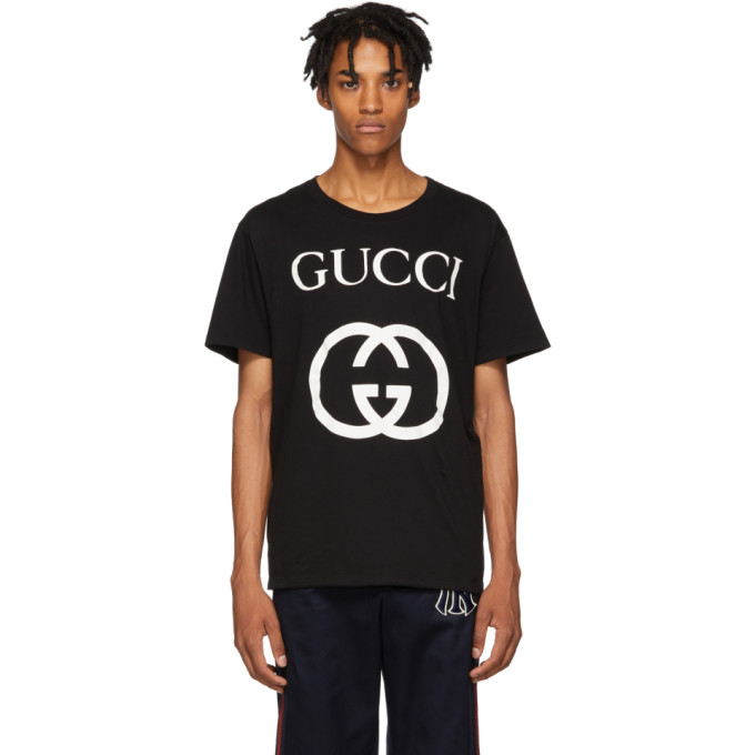 black and white gucci shirt