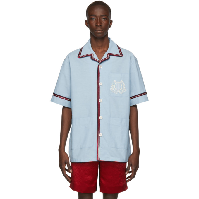 gucci short sleeve button up