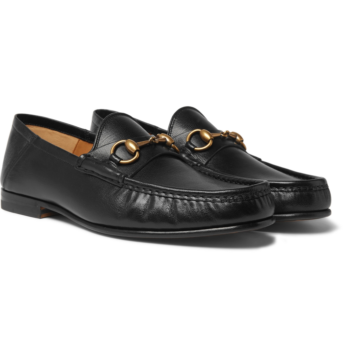 gucci collapsible heel loafer