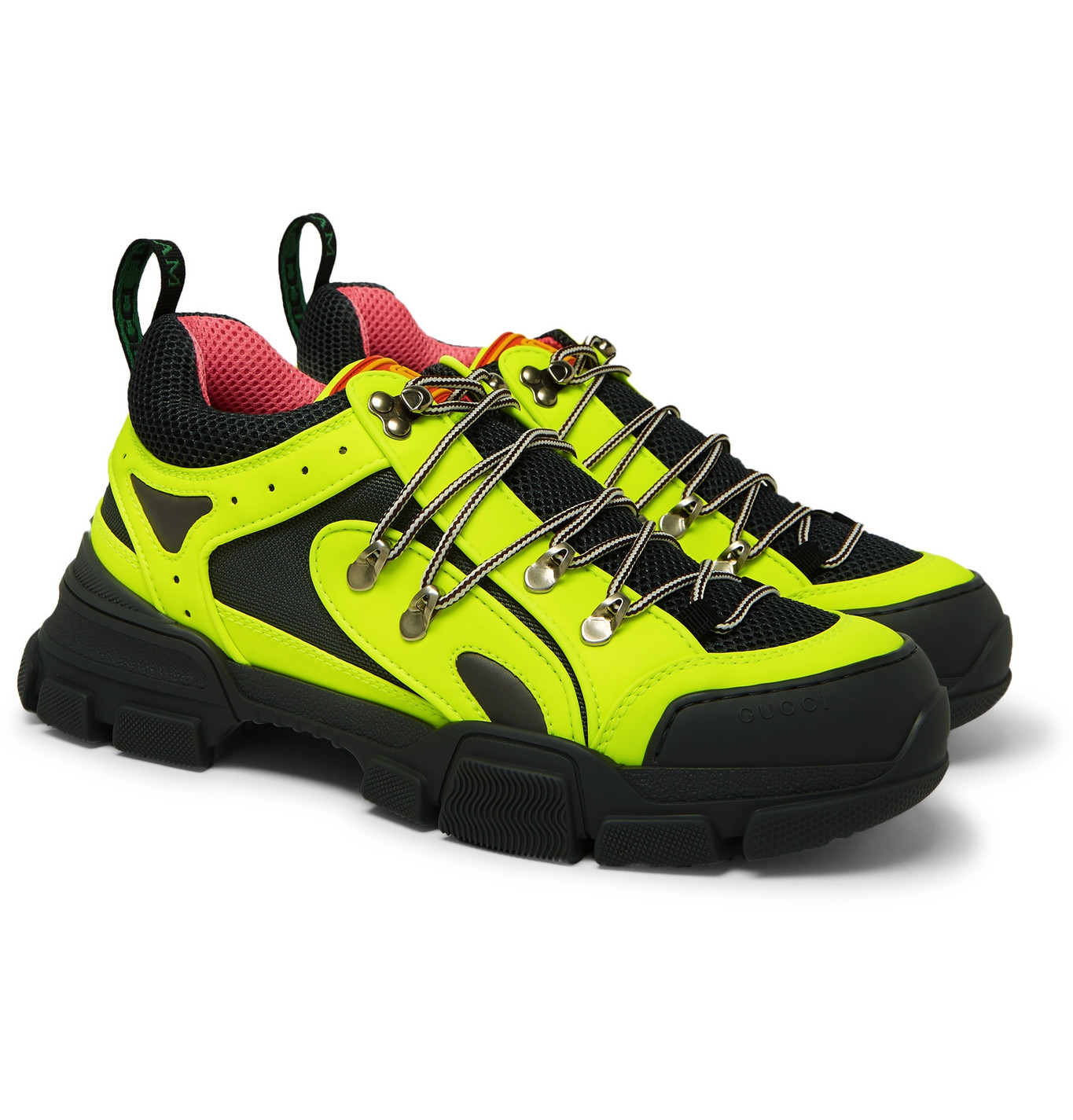 gucci flashtrek yellow
