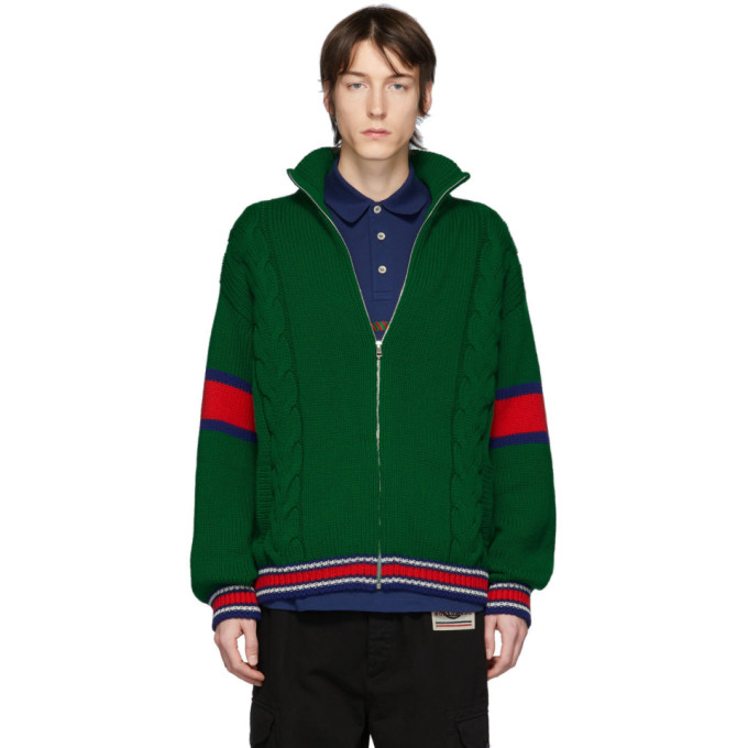 gucci zipper sweater