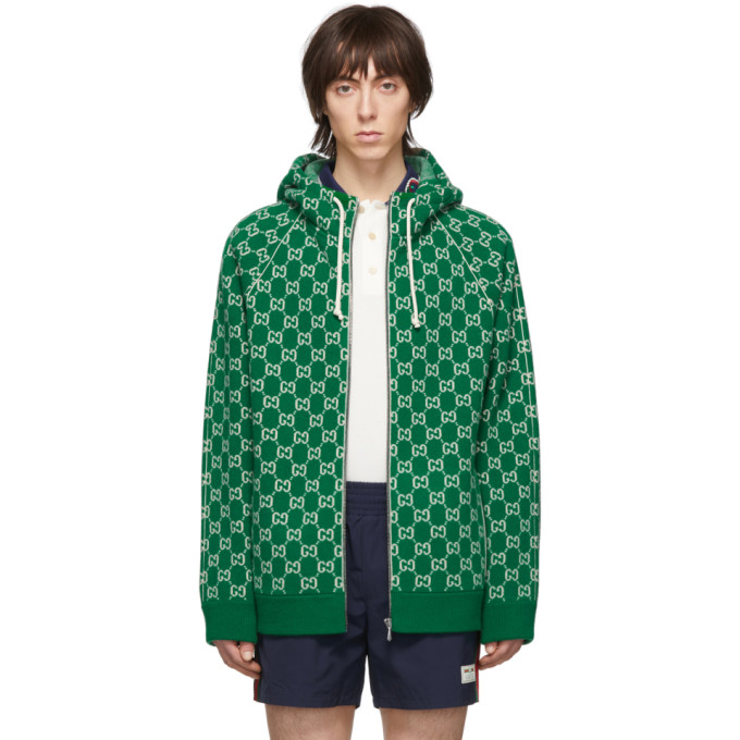 gucci zipper hoodie