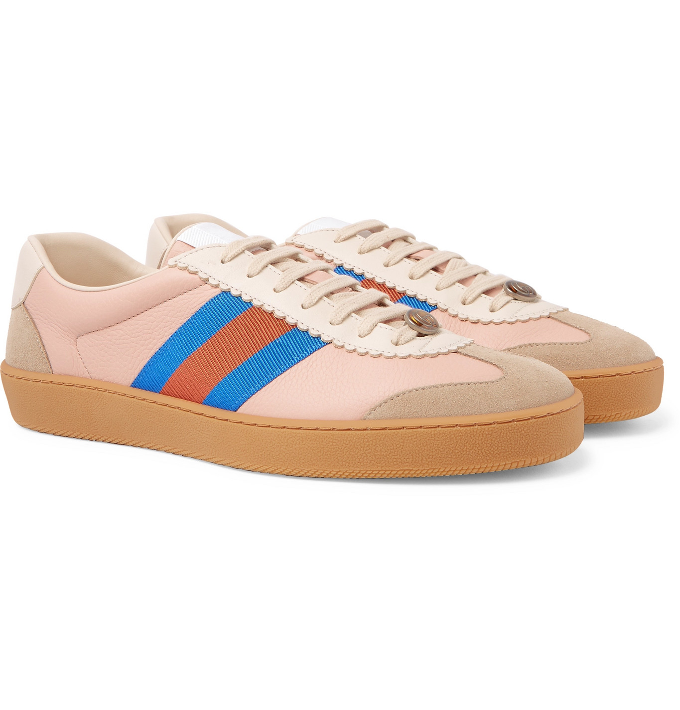 gucci jbg leather and suede