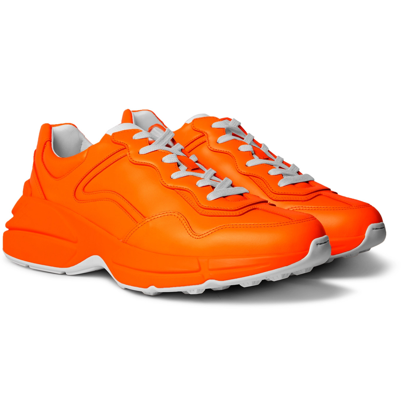 men's gucci rhyton fashion sneakers