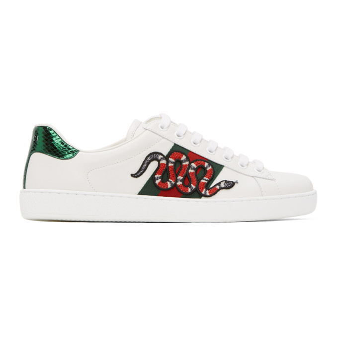 gucci white ace